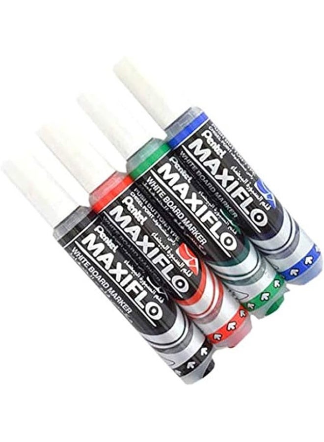 Pentel MaxiFlo Whiteboard Marker Set – 4 Colors Assorted - Image 4
